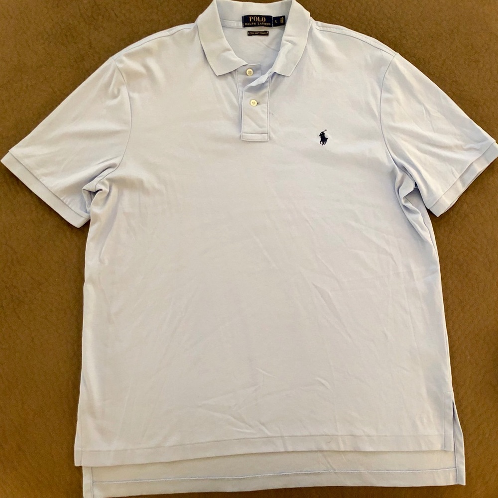 RESERVED Ralph Lauren Polo Light Blue Pima Soft